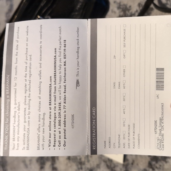 Brahmin Vintage Like New Crandall Doctors Dark Brown Black Tomago - Picture 2 of 16